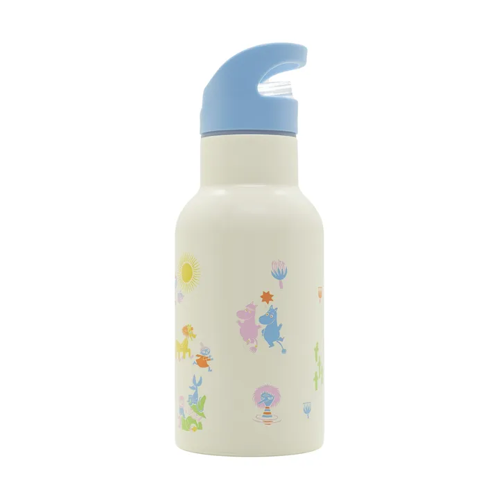 Mumin 80 butelka na wodę 340 ml - Beżowo-niebieski - Rätt Start