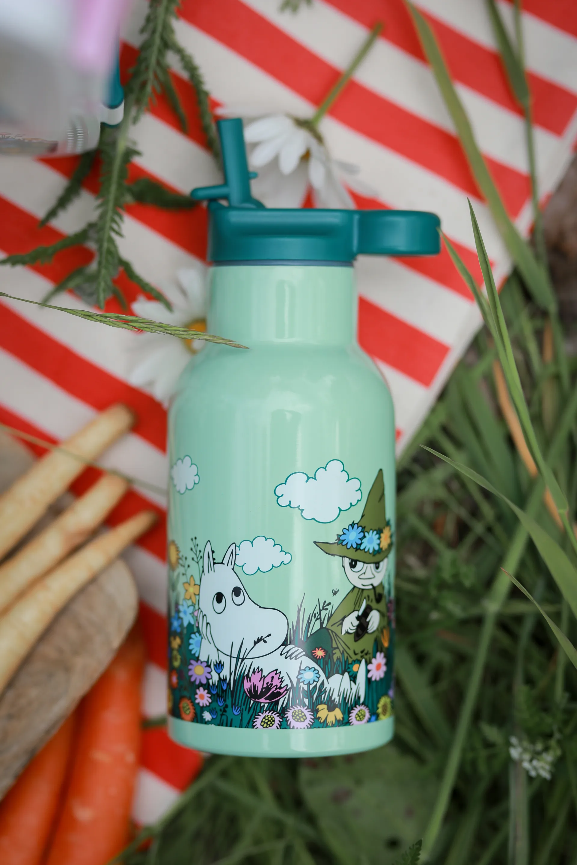 Mumin Äng butelka na wodę 340 ml, Zielony Rätt Start