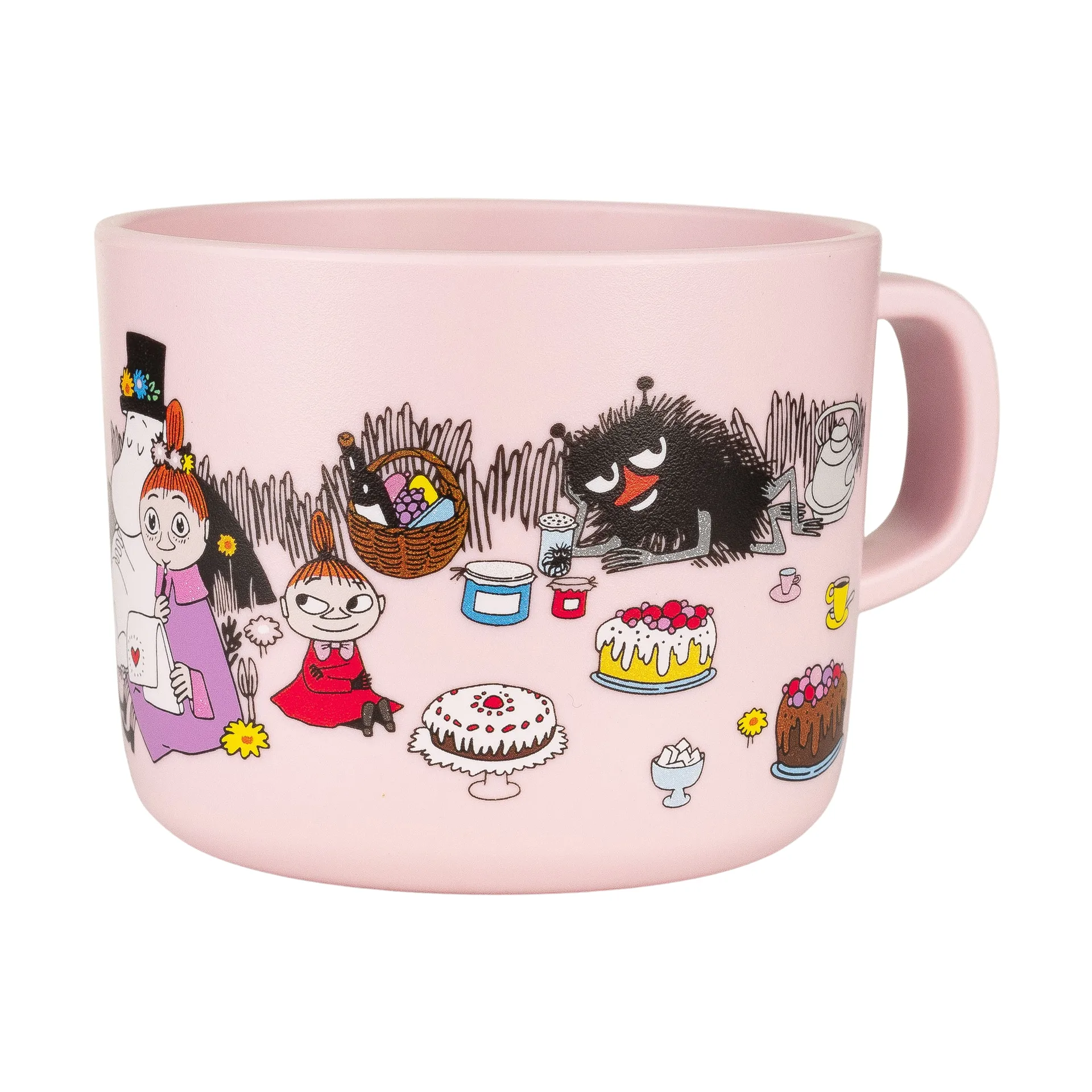 Mumin Lilla My kubek 250 ml, Jasnoróżowy Rätt Start