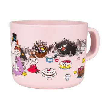 Mumin Lilla My kubek 250 ml - Jasnoróżowy - Rätt Start