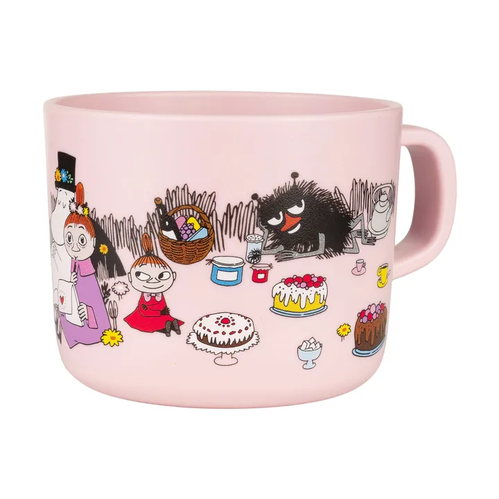 Mumin Lilla My kubek 250 ml - Jasnoróżowy - Rätt Start