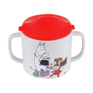 Mumin Lilla My kubek-niekapek 200 ml - Czerwony - Rätt Start