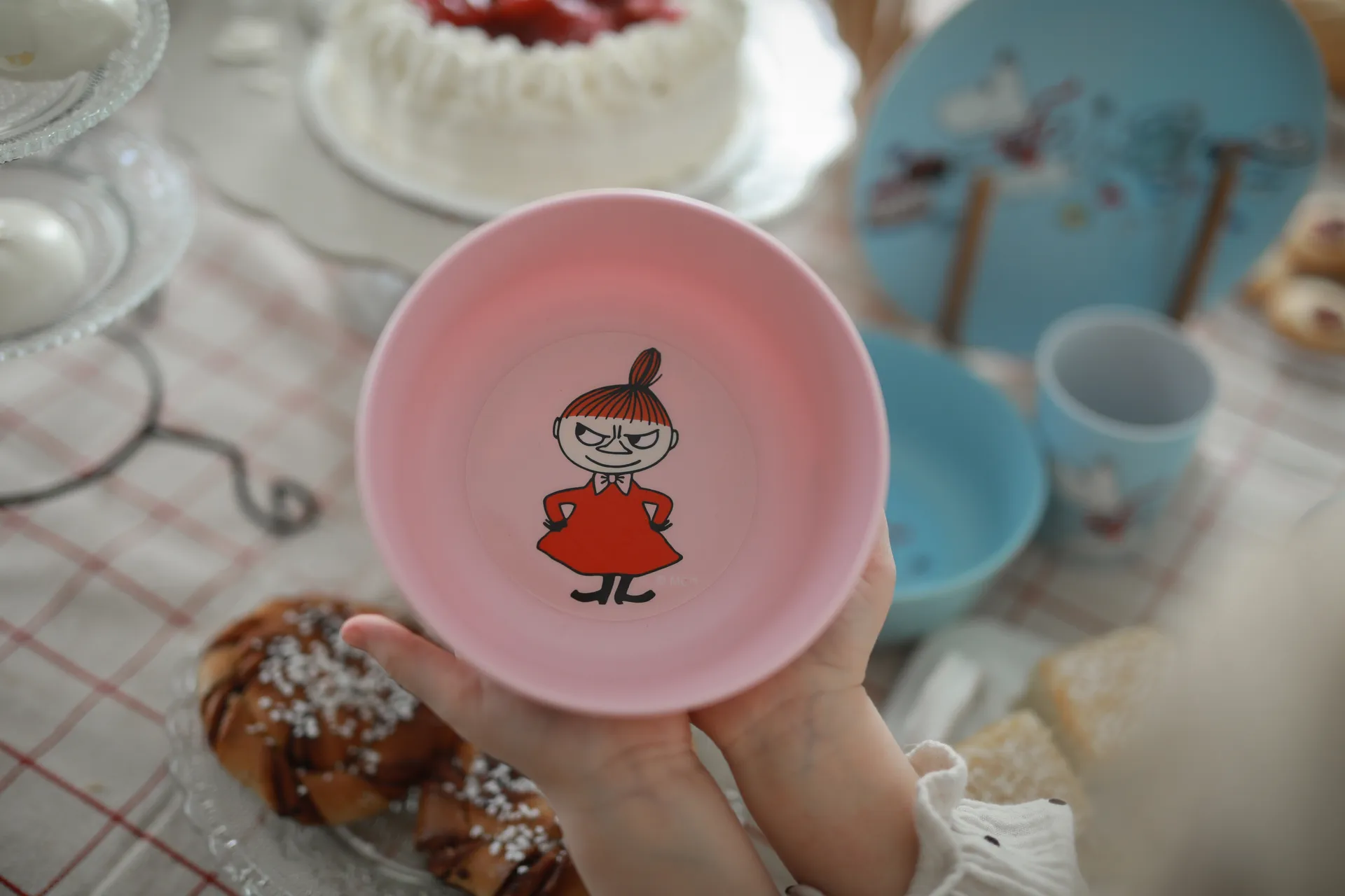 Mumin Lilla My miska Ø14,5 cm, Jasnoróżowy Rätt Start