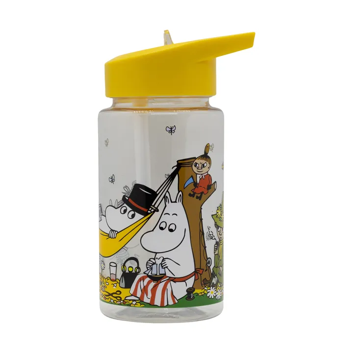 Mumin Picknick butelka na wodę 550 ml - Żółty - Rätt Start