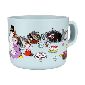 Mumin Picknick kubek 250 ml - Jasnoniebieski - Rätt Start