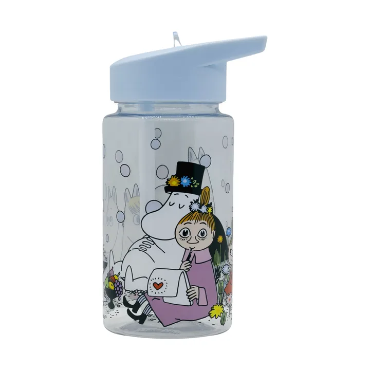 Mumin Skärgård butelka na wodę 550 ml - Niebieski - Rätt Start