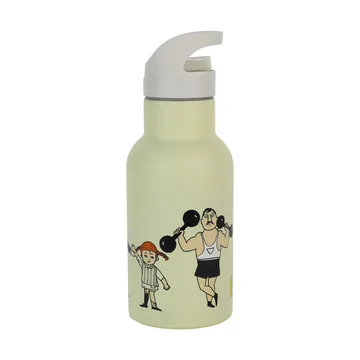 Pippi Cirkus butelka na wodę 340 ml - Żółty - Rätt Start