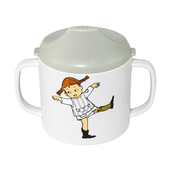 Pippi Cirkus kubek niekapek 200 ml - beige - Rätt Start
