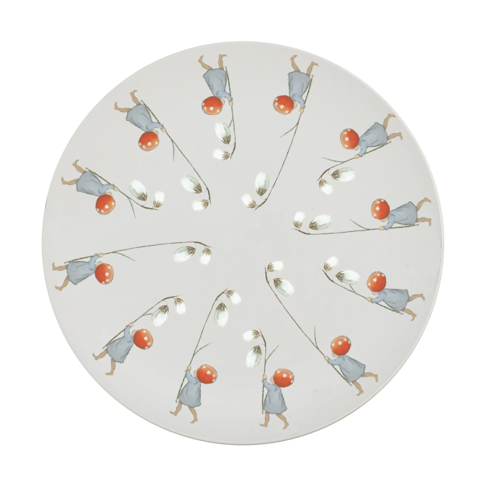 Talerz Elsa Beskow Tomtebobarnen Ø20 cm, Multi Rätt Start