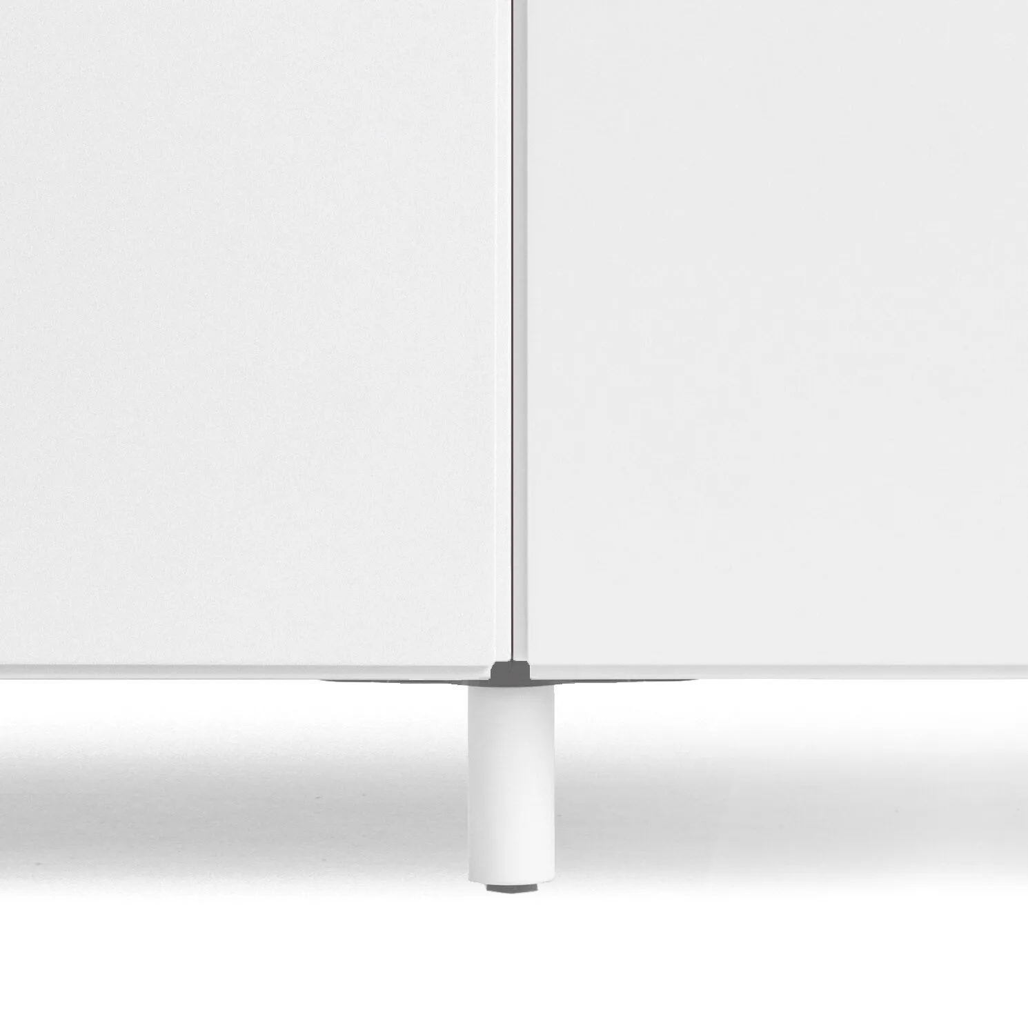 Relief zestaw nóżek do łączenia 2-pak, Biały Relief