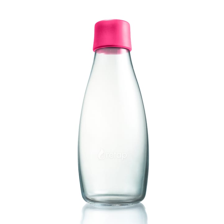 Szklana butelka Retap 0,5 l - różowy - Retap