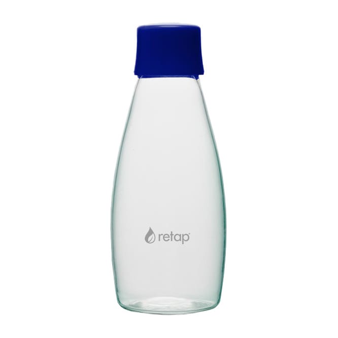 Szklana butelka z zakrętką Retap Go 05 500 ml - Dark blue - Retap