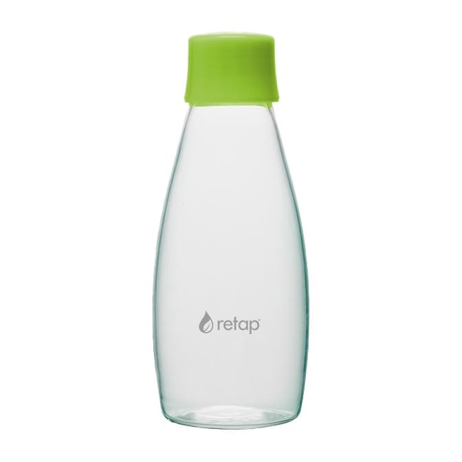 Szklana butelka z zakrętką Retap Go 05 500 ml - Forest green - Retap