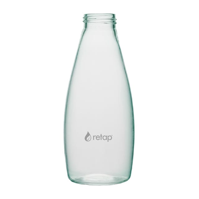 Szklana butelka z zakrętką Retap Go 05 500 ml - Forest green - Retap