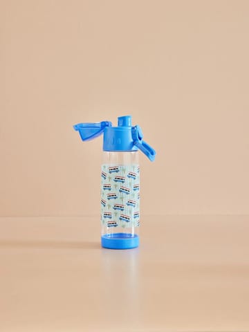 Butelka na wodę dla dzieci Rice 50 cl - Car print-blue - RICE