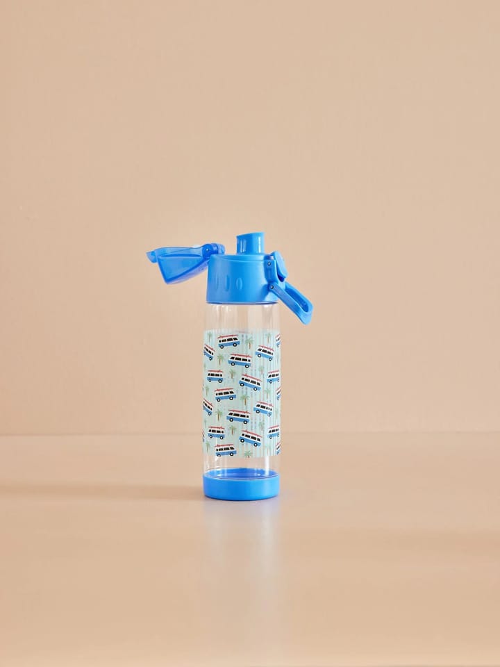 Butelka na wodę Rice dzieci 50 cl - Car print-blue - RICE