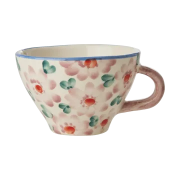 Ceramiczna filiżanka do herbaty Rice - Pink - RICE