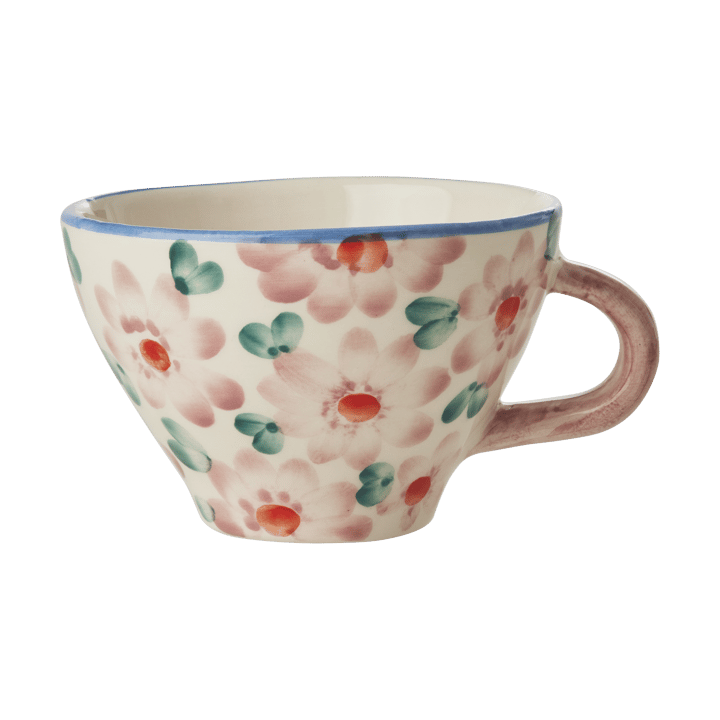 Ceramiczna filiżanka do herbaty Rice - Pink - RICE