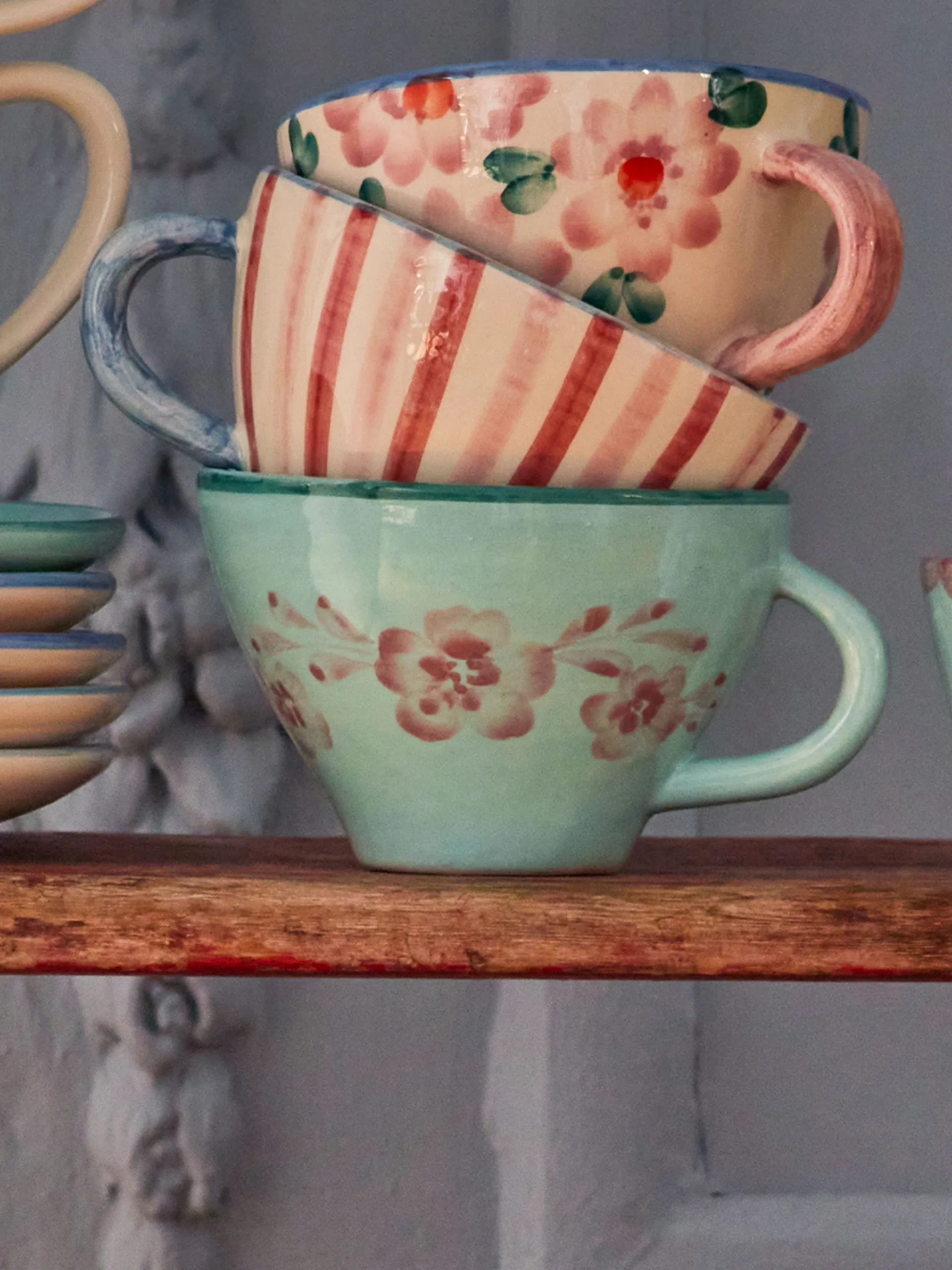 Ceramiczna filiżanka do herbaty Rice, Vine RICE