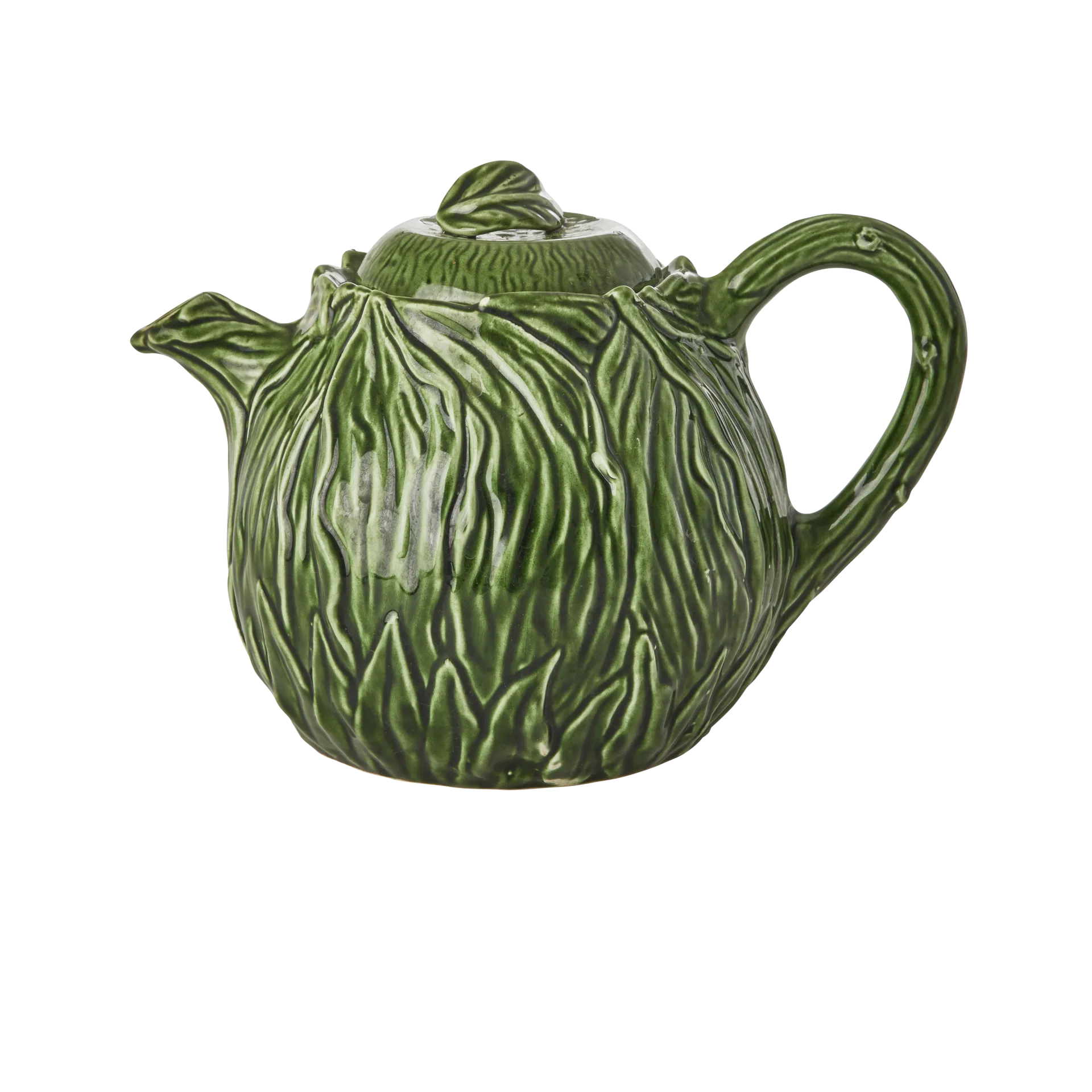 Ceramiczny dzbanek do herbaty Rice 1,6 l, Embossed kale design RICE