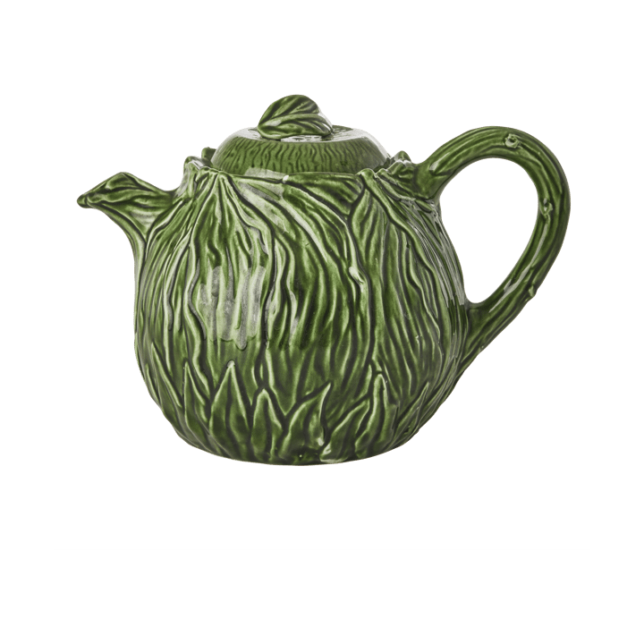 Ceramiczny dzbanek do herbaty Rice 1,6 l - Embossed kale design - RICE