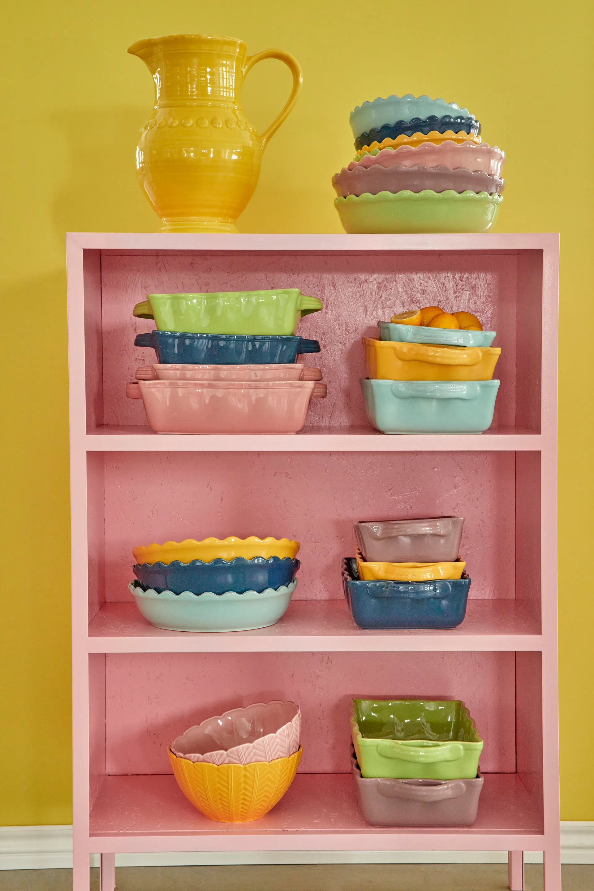 Dzbanek ceramiczny Rice 7,9 litra, Żółty RICE