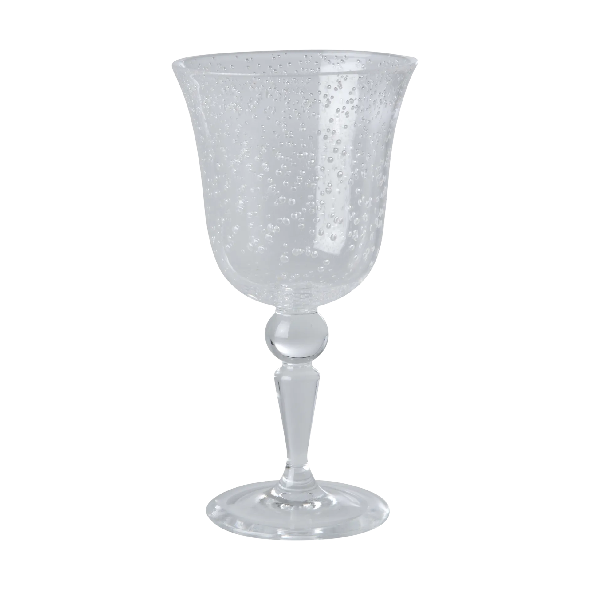 Kieliszek do wina Rice, bubble design, 360 ml, Clear RICE