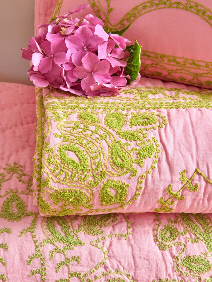 Koc pikowany Rice 140x200 cm, Soft pink RICE