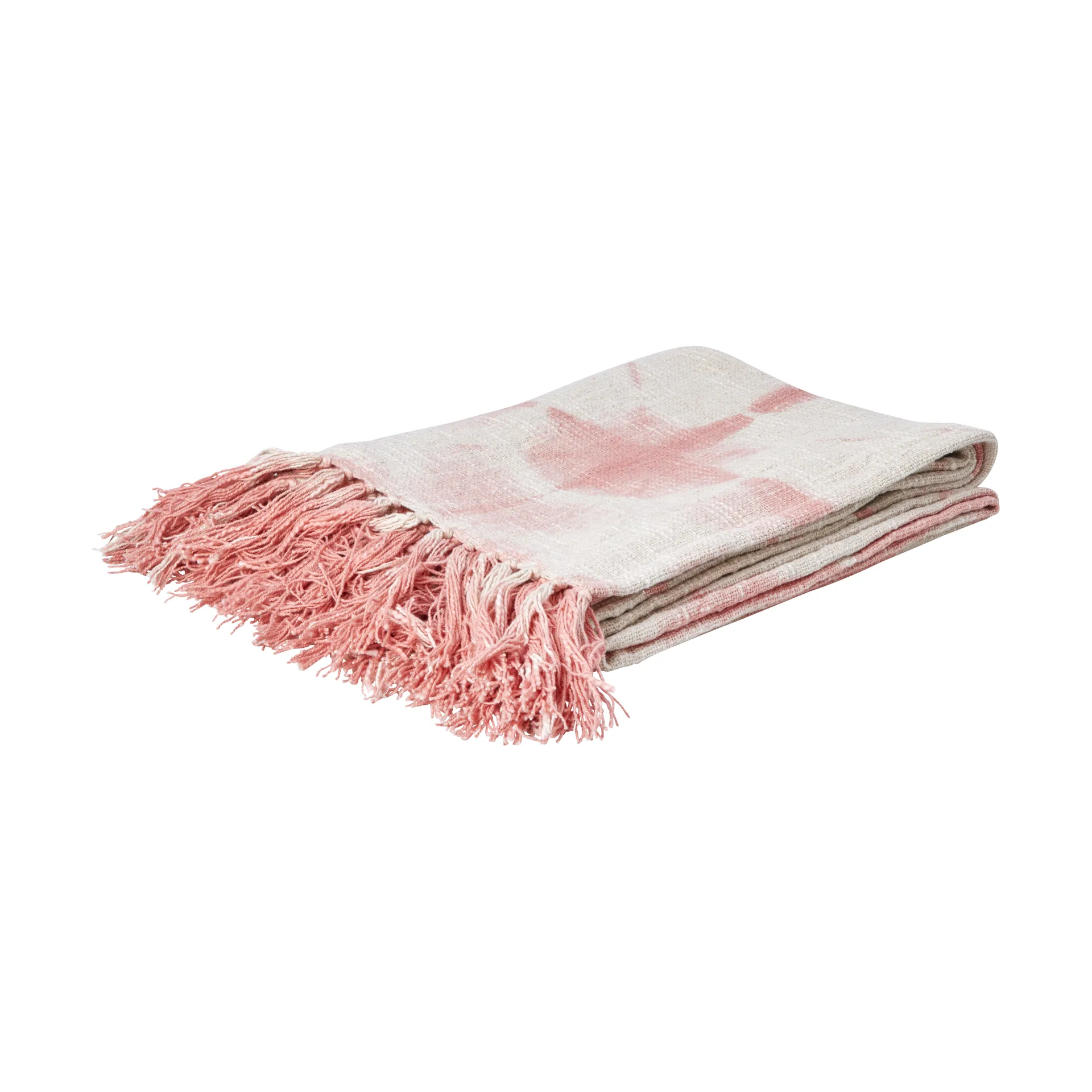 Koc Rice 125x150 cm, Tie-dye, soft pink RICE