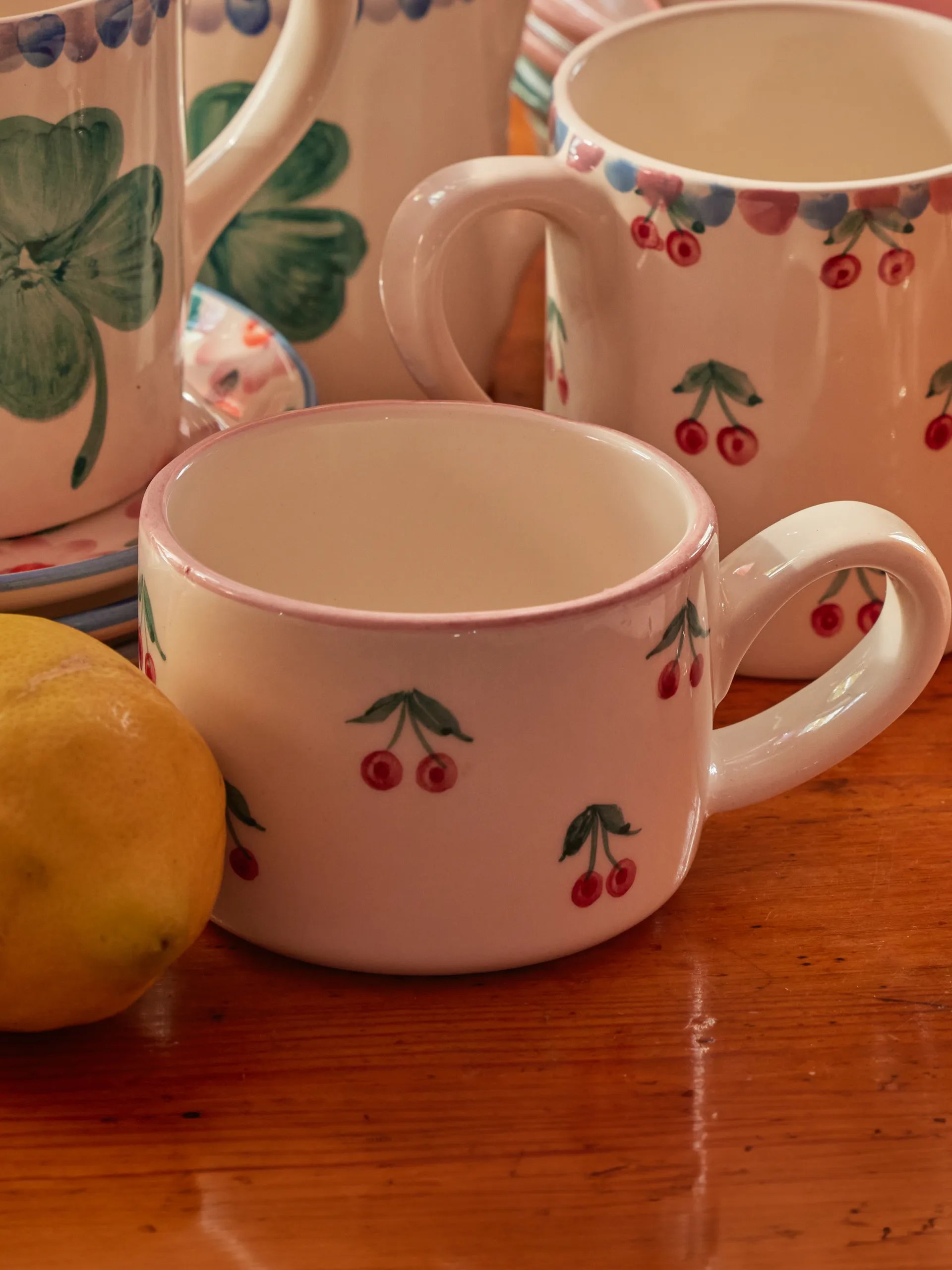 Kubek ceramiczny Rice 20 cl, Cherry RICE
