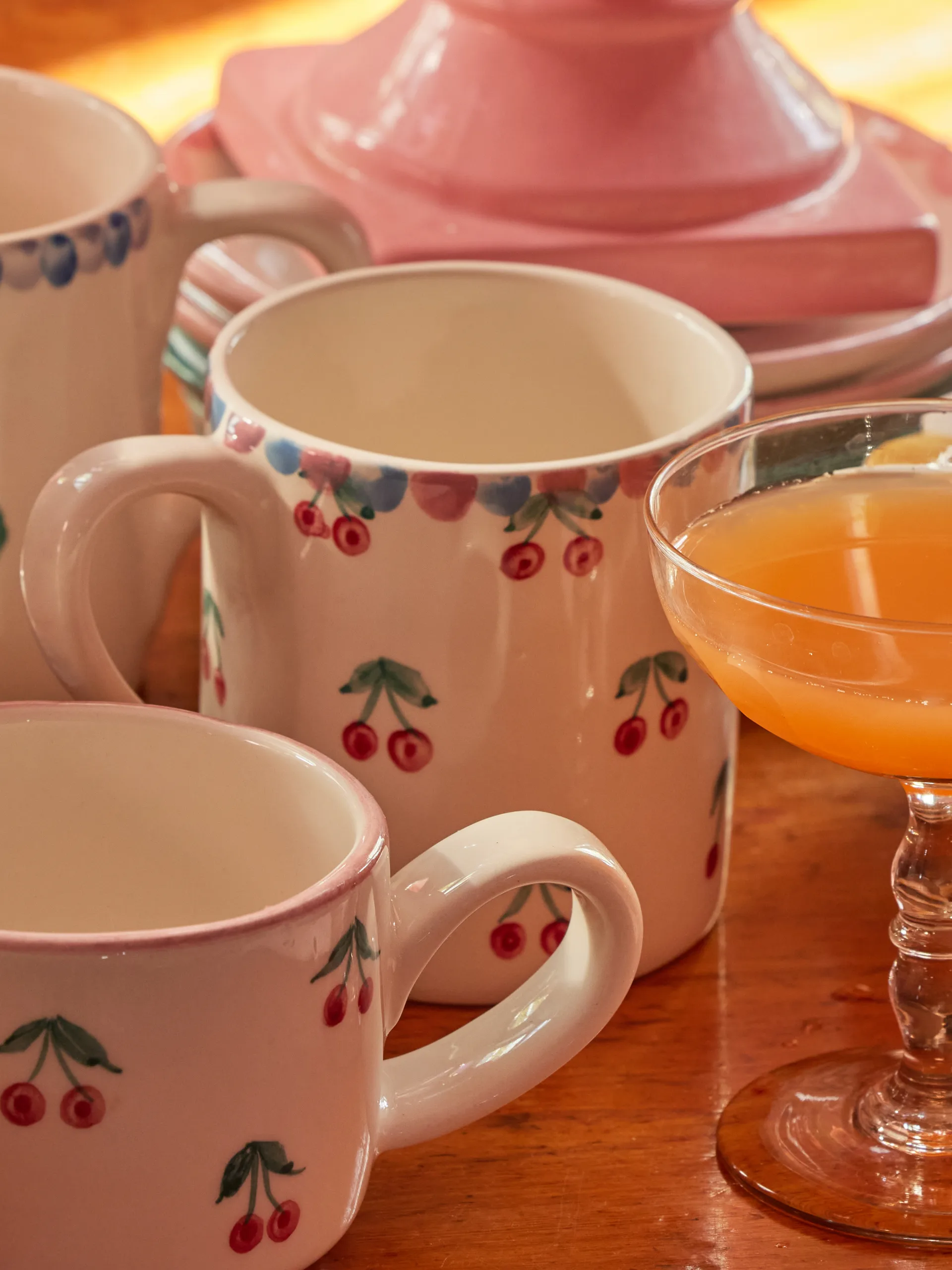 Kubek ceramiczny Rice 42 cl, Cherry RICE