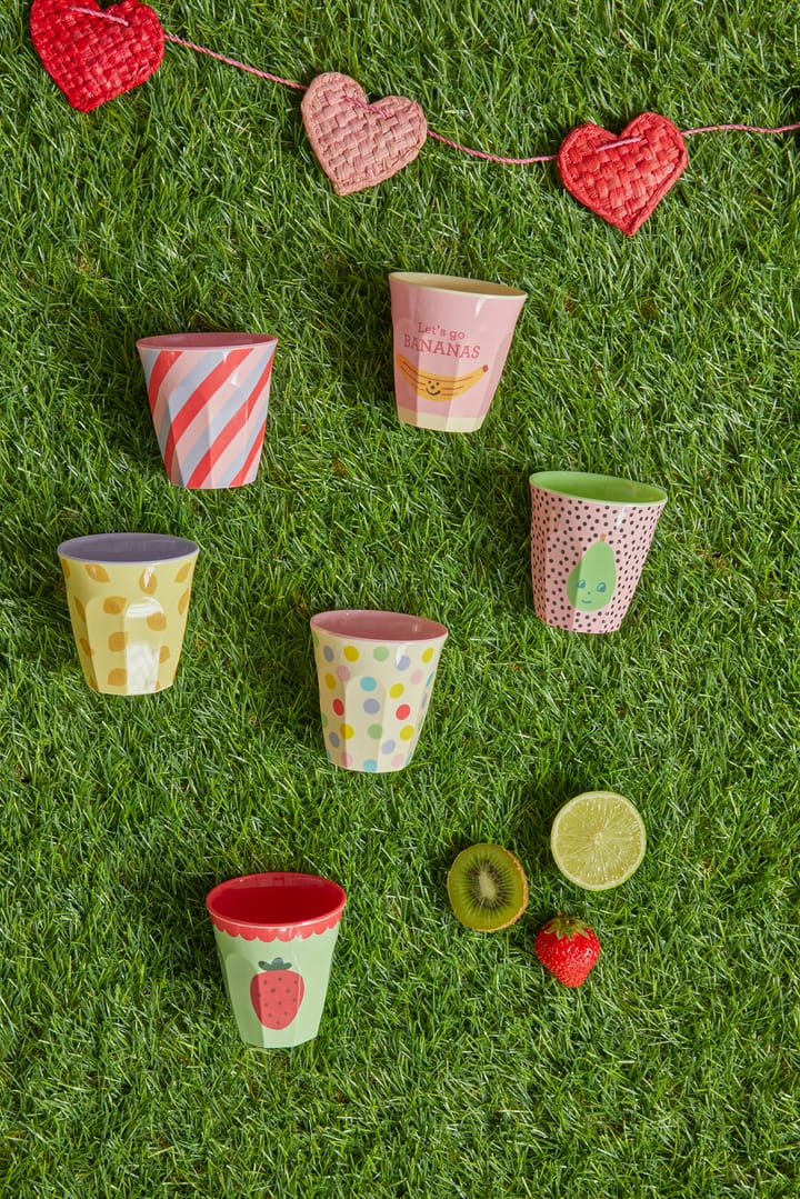 Kubek dla dzieci Rice z melaminy, opakowanie 6 szt, Happy fruits RICE