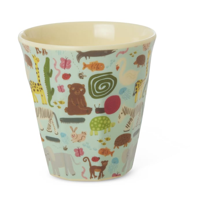 Kubek dziecięcy Rice Wildlife Small 16 cl - Mint - RICE