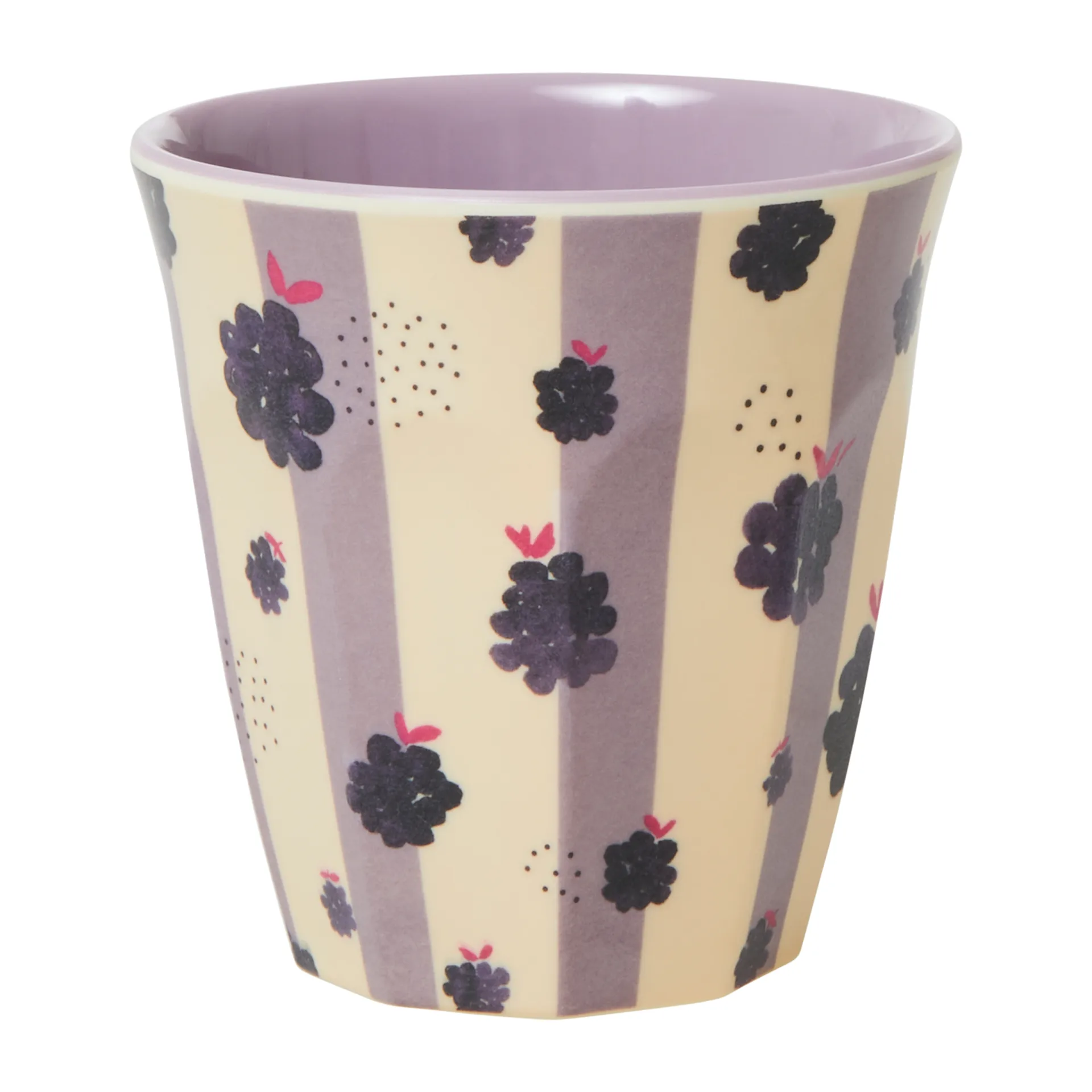 Kubek melaminowy Rice Small, 6 szt., Disco ball-prints RICE