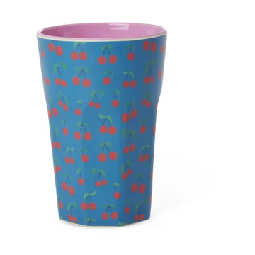 Kubek melaminowy Rice, wysoki - Wiśnia - RICE