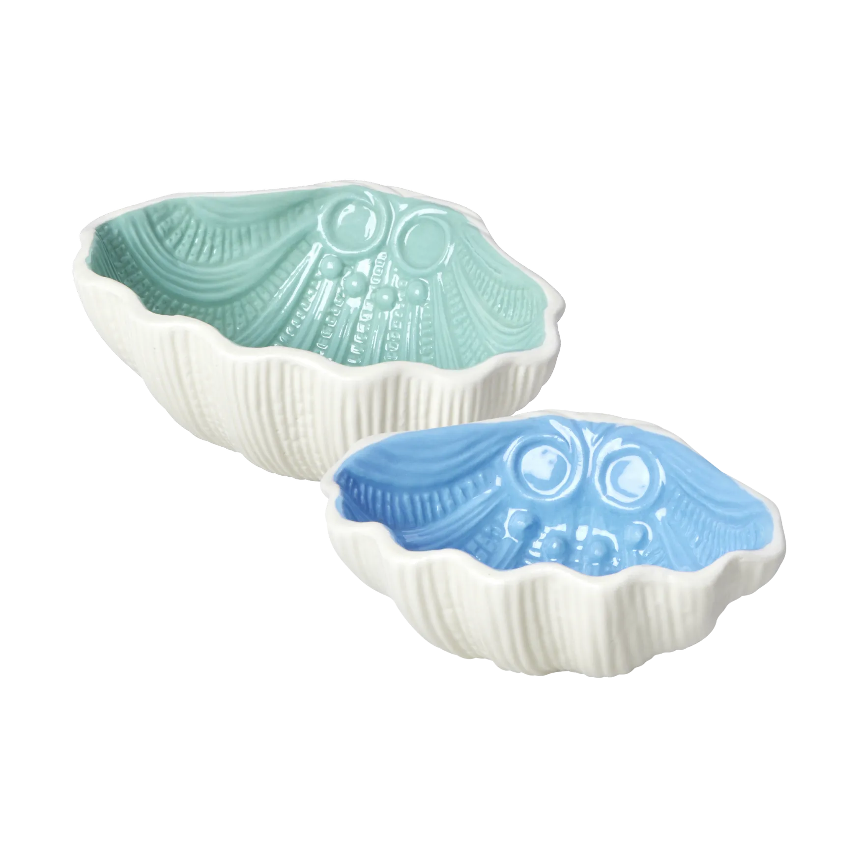 Miska ceramiczna Rice 2 części, Soft green RICE