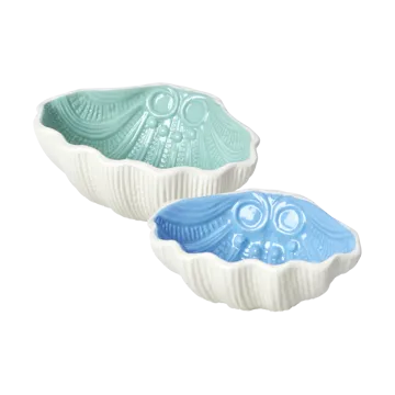 Miska ceramiczna Rice 2 części - Soft green - RICE