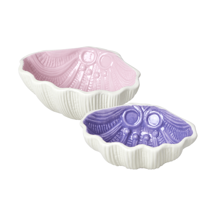 Miska ceramiczna Rice 2 części - Soft pink - RICE