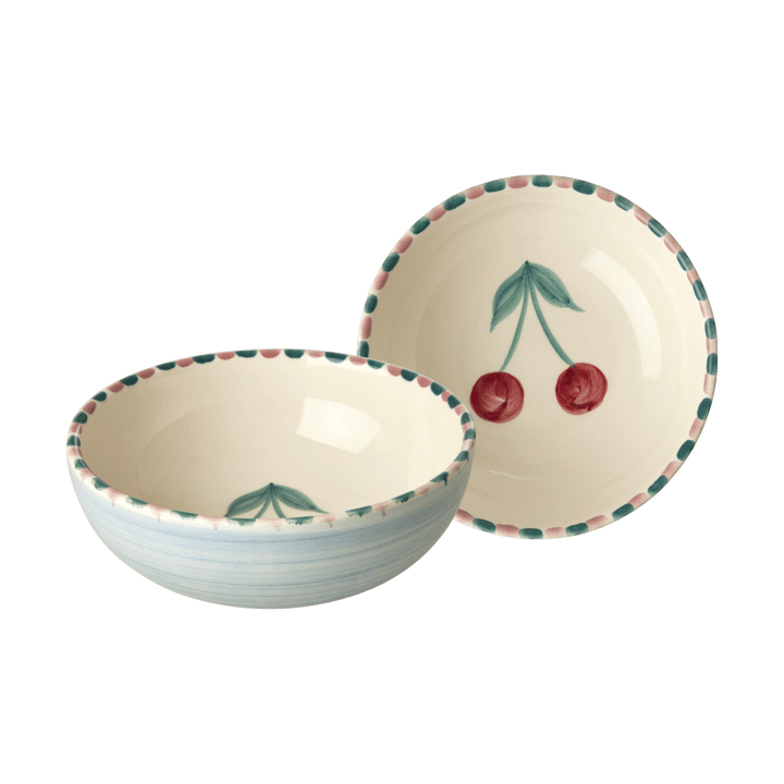 Miska ceramiczna Rice 35 cl, Cherry-blue RICE