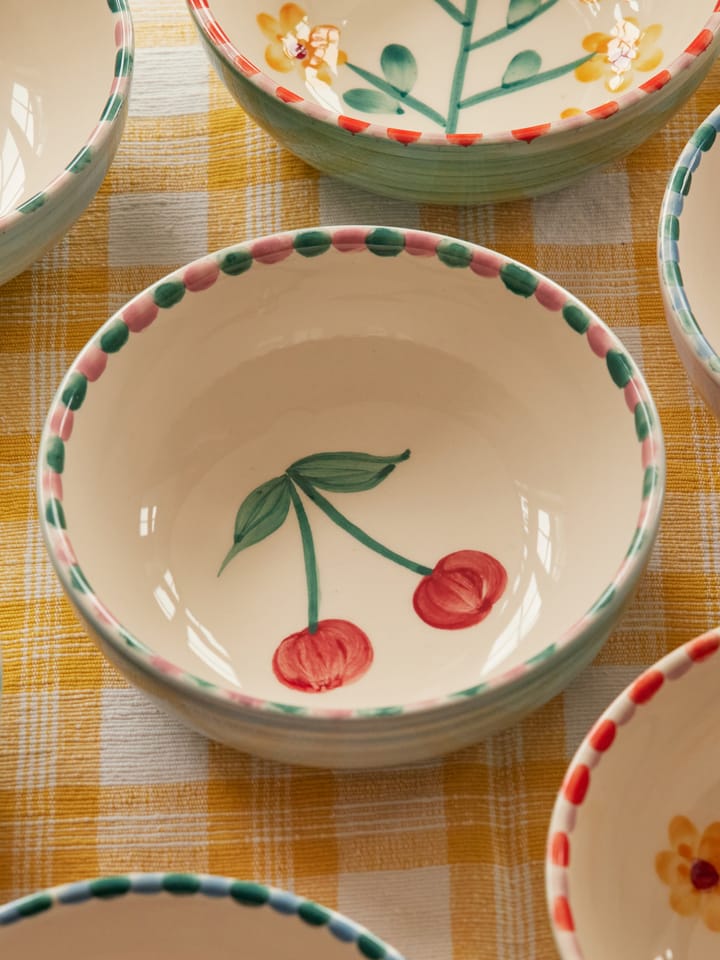Miska ceramiczna Rice 35 cl, Cherry-blue RICE