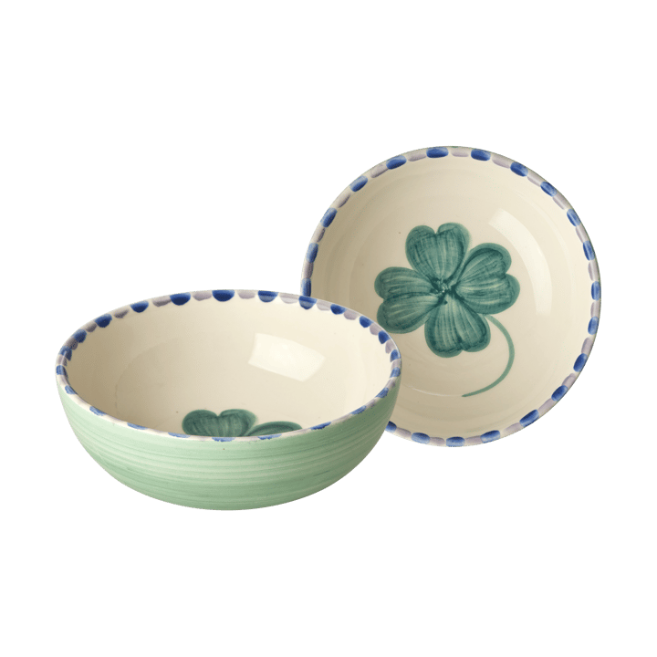 Miska ceramiczna Rice 35 cl, Good Luck Clover-Soft green RICE