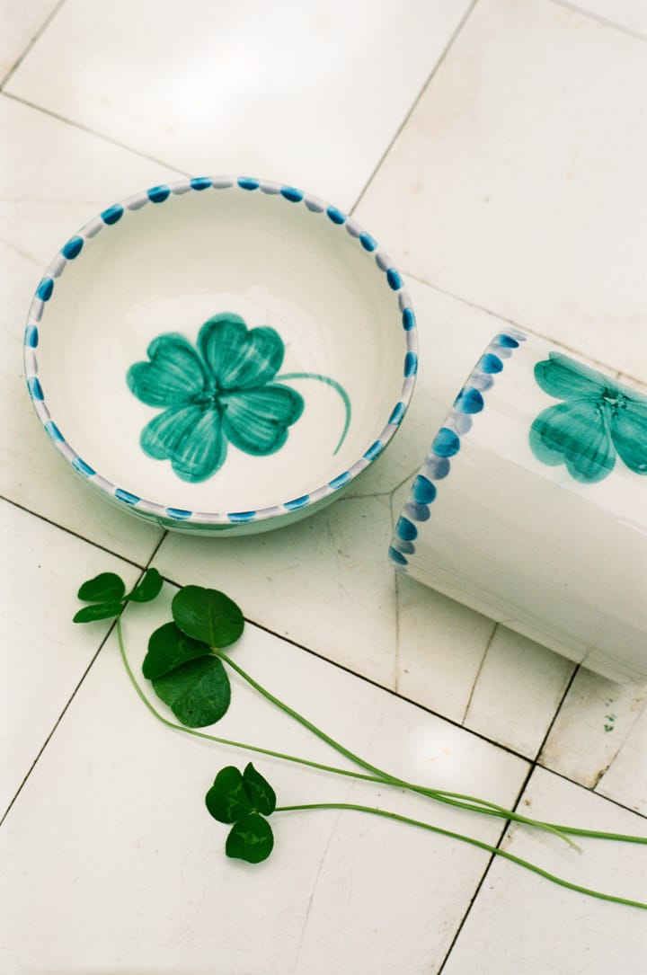 Miska ceramiczna Rice 35 cl, Good Luck Clover-Soft green RICE