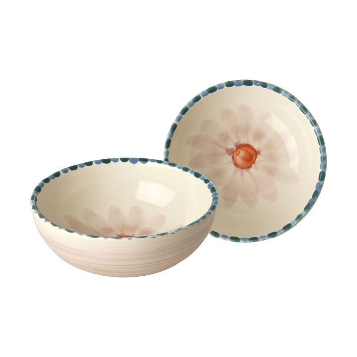 Miska ceramiczna Rice 35 cl, Soft Pink Flower-lavender RICE