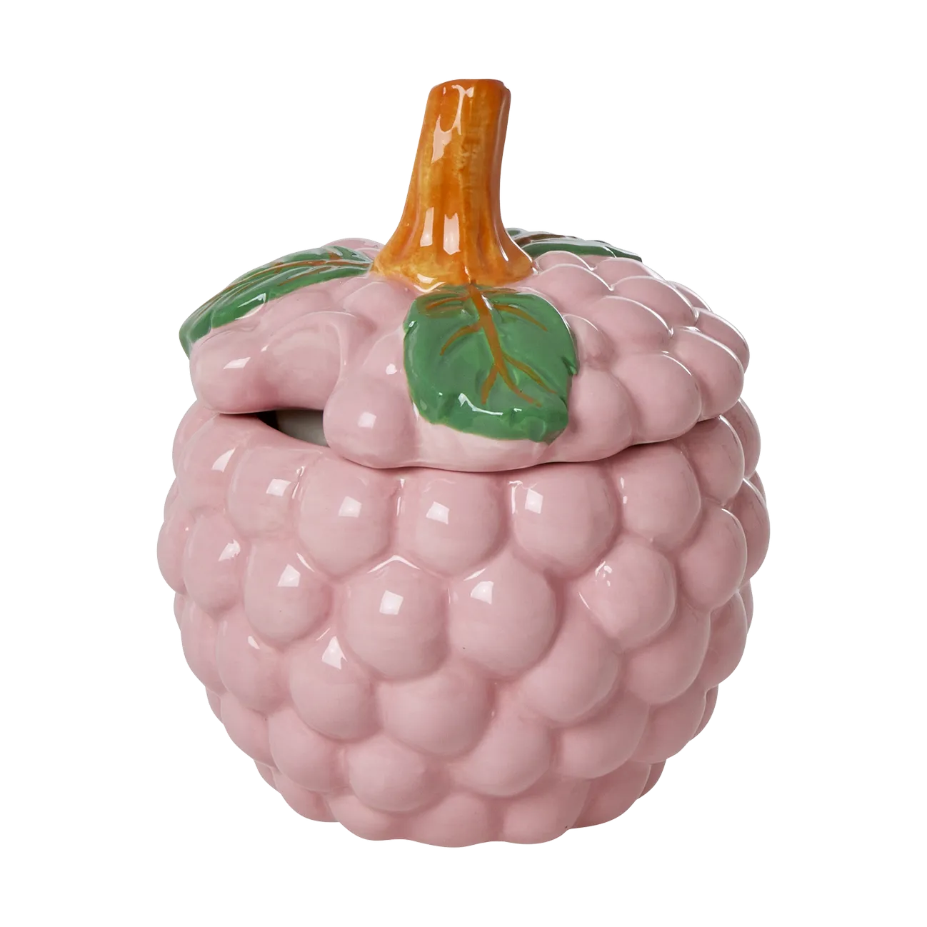 Miska ceramiczna z pokrywką Rice, Pink RICE