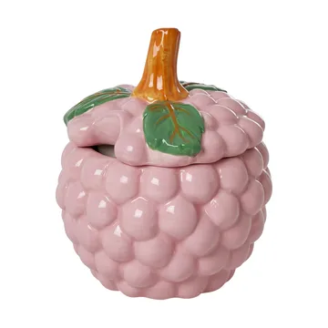 Miska ceramiczna z pokrywką Rice - Pink - RICE