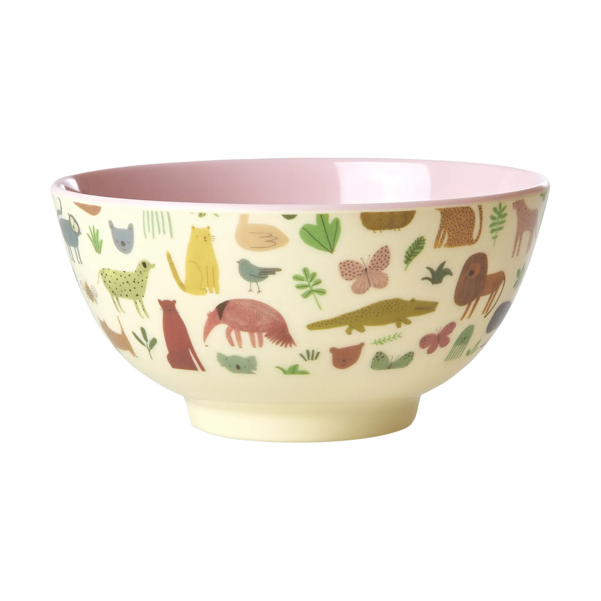 Miska melaminowa Rice Medium, Sweet Jungle Print-Soft Pink RICE