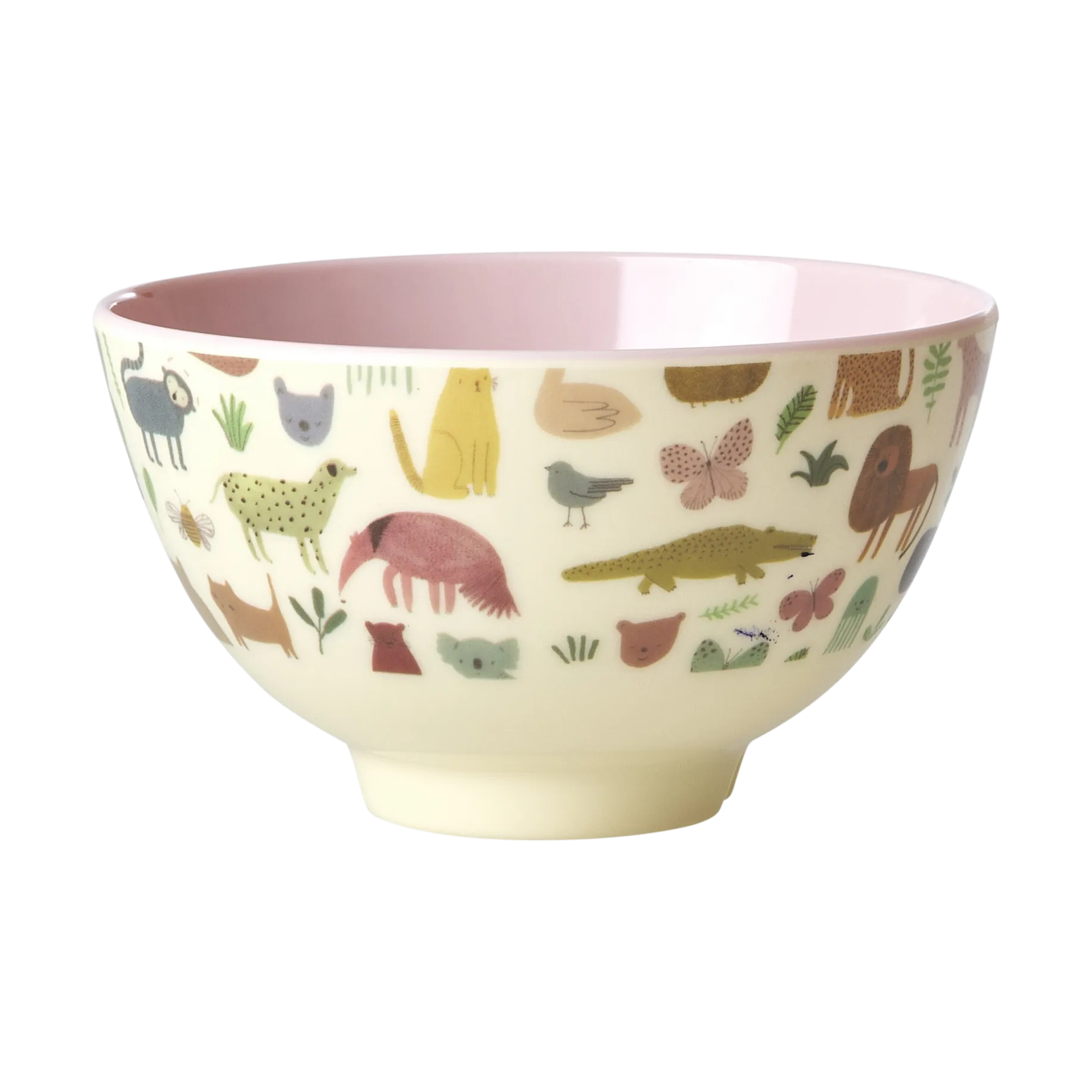 Miska melaminowa Rice Small, Sweet Jungle Print-Soft Pink RICE
