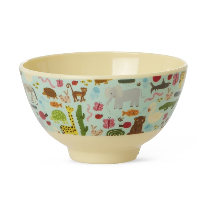 Miska melaminowa Rice Small - Wildlife mint - RICE