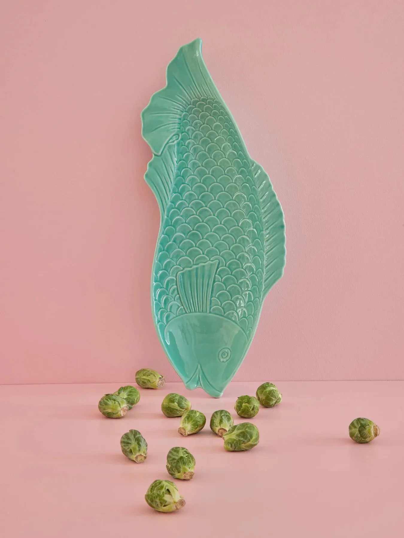 Półmisek do serwowania Rice ryby 20x53 cm, Aqua RICE
