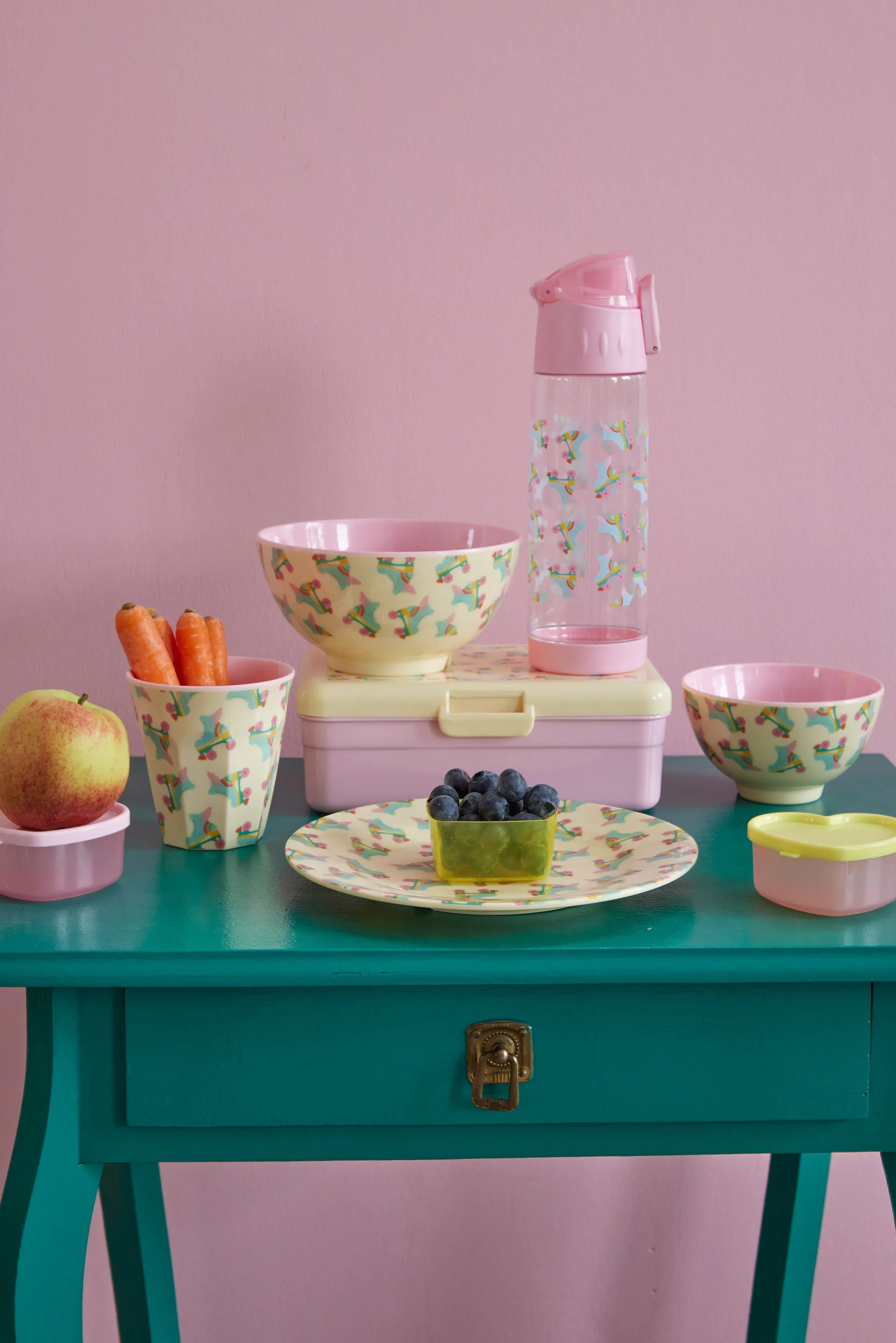 Pudełko na lunch Rice 14x21 cm, Roller Skate RICE